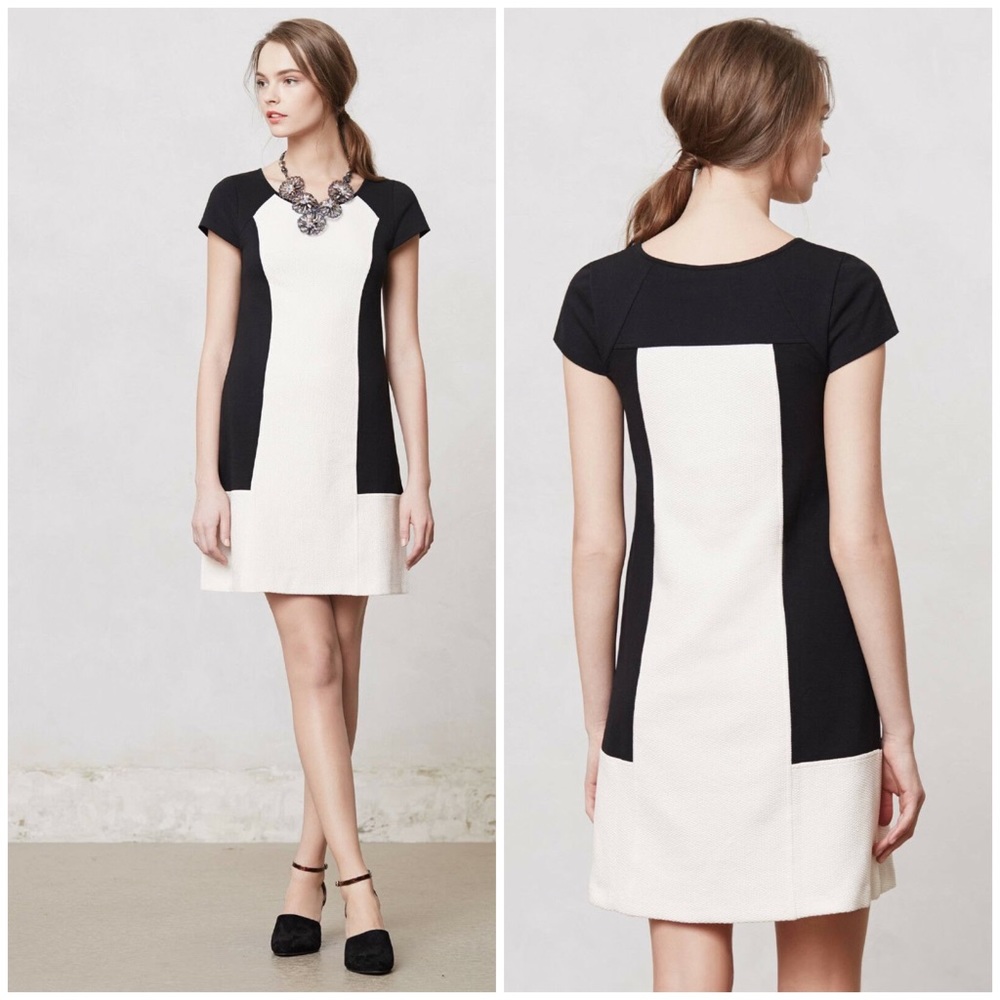 🎹 Maeve, Corby Textured Shift Midi Dress NWOT